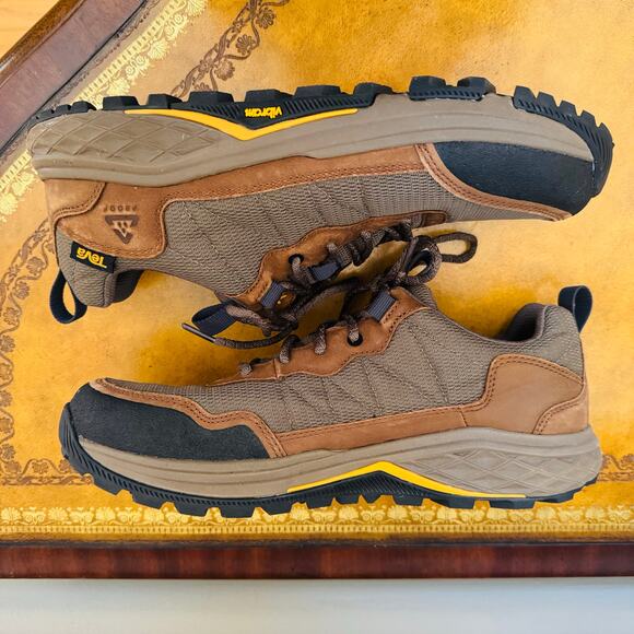 Teva Rapid Proof Mens Ridgeview Bison Low Hiking Vibram Trail Boots Size 10 main image 7
